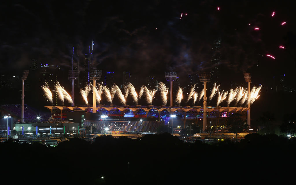 General view during the Opening Ceremony for the Gold Coast 2018 Commonwealth Games.