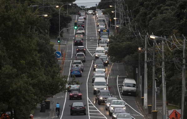 Labour's transport plan met with a roar of disaproval. But it was was clearly signposted and should have surprised no one. (Photo / NZ Herald)