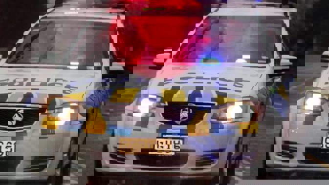 The Waikato police officer drove in front of another car to stop it from hitting members of the public. (Photo / Northern Advocate)