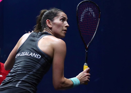 Joelle King won squash gold, but that was enough to make TVNZ broadcast it live on TV. (Photo \ NZ Herald)