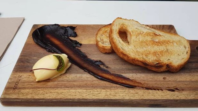 This is what is served up when you order Vegemite toast at Core Espresso in Newscastle, NSW. (Photo / Instagram)