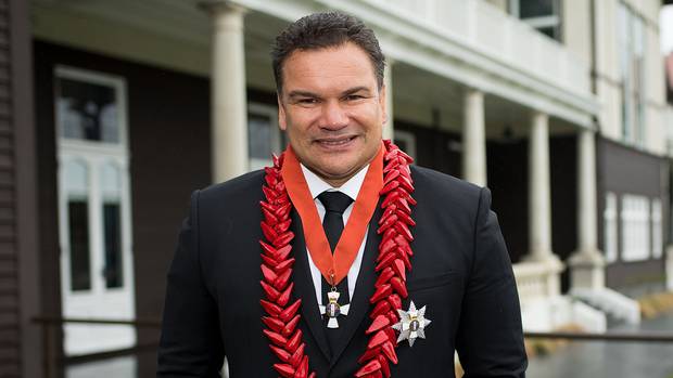 Sir Michael Jones considers Israel Folau a friend - but disagrees with his controversial comments on homosexuality. (Photo / Photosport)