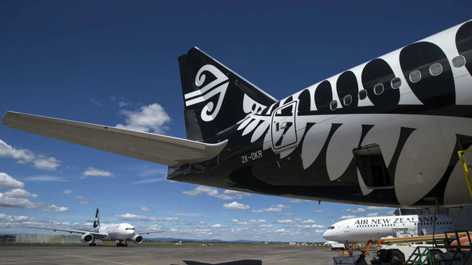 The plane turned back to Auckland yesterday after a problem with the cabin's air system. (Photo/ NZ Herald)