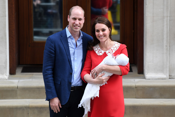 The palace says the child was born at 11:01 am local time (Photo / Getty)