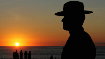 Thousands gather for Anzac Day dawn services