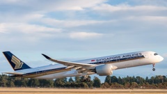 Singapore Airlines had to take account of loss-making Air India. Photo / Christchurch Airport