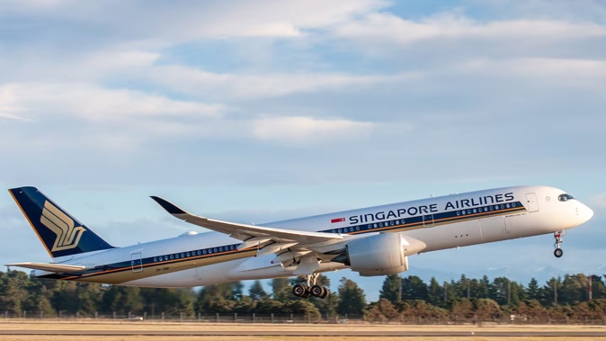 Singapore Airlines had to take account of loss-making Air India. Photo / Christchurch Airport