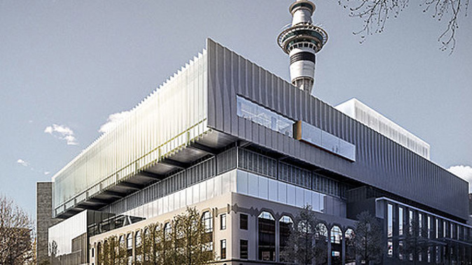 The SkyCity Convention Centre, which will look something like this, has been delayed again. (Photo / NZ Herald)