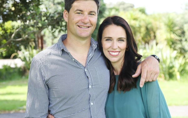 Clarke Gayford and Jacinda Ardern (Image / NZH)