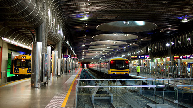 Britomart station in Auckland's CBD is closed this morning. (Photo: Getty Images)