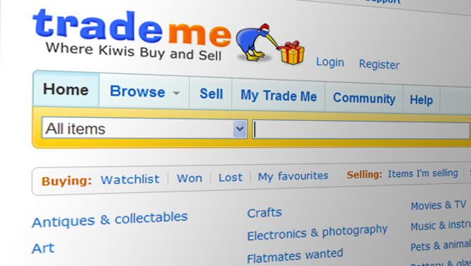 Trade Me has been given the Privacy Trust Mark. (Photo: File)