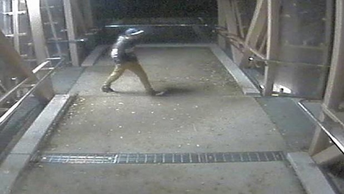 A CCTV image supplied by police of a man wanted in connection with a sex attack in St Mary's Bay. (Photo / via Police)