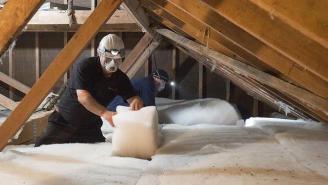 ANZ New Zealand announced the $100 million interest-free insulation loan initiative today. (Photo / Lindsay Keats)
