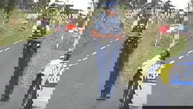 It is not currently known why police blocked the roads. (Photo / Supplied)