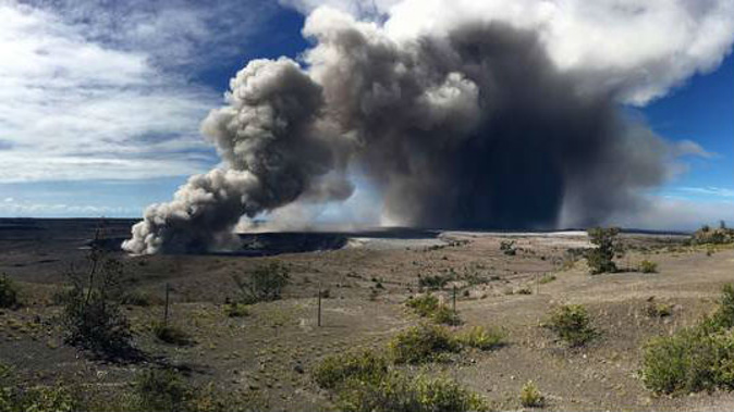 Officials on the Big Island of Hawaii say some vents formed by Kilauea volcano are releasing such high levels of sulfur dioxide that the gas poses an immediate danger to anyone nearby. (Photo / AP)