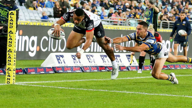 The Warriors won against Parramatta Eels 24-14. (Photo: Photosport)