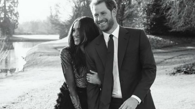 The new title  announced for Harry and Meghan crown them the Duke and Duchess of Sussex. (Photo / NZ Herald)