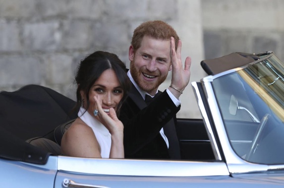 The newlyweds will be having the reception at Frogmore House. (Photo / AP)