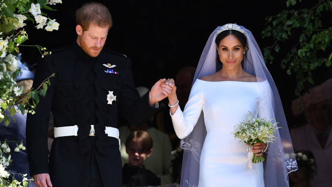 Prince Harry and Meghan Markle were married over the weekend. (Photo \ Getty Images)
