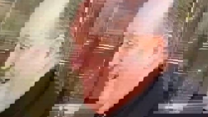 Adelaide Archbishop Philip Wilson outside court. (Photo / Twitter, Geelong Advertiser video)