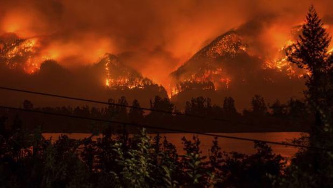 The fire spread for over 19,000 hectares. (Photo / AP)