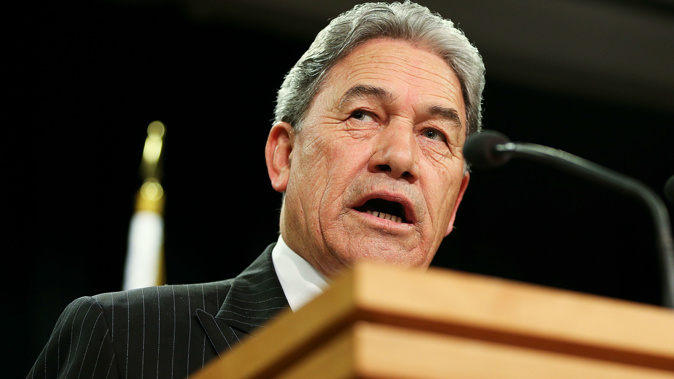 National says Winston Peters' party needs to stick to its principles and keep the law in place. (Photo / Getty)