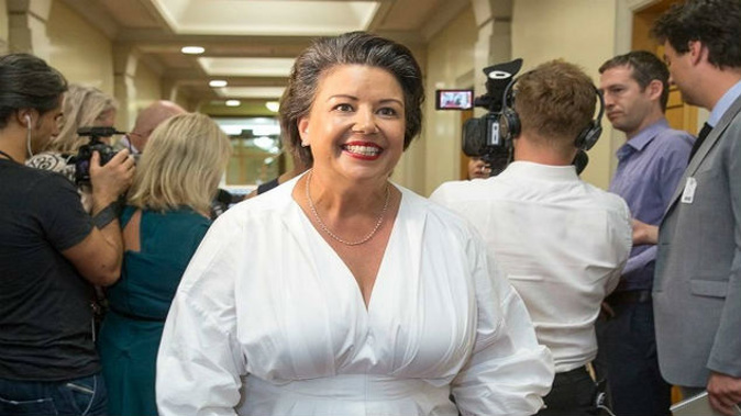 National's deputy leader, Paula Bennett, walked out of parliament yesterday in protest. (Photo: NZ Herald)