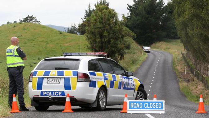 Police closed the road after Indian national Sandeep Dhiman's body was found just past 630 Matahorua Road, Tutira. (Photo / File)
