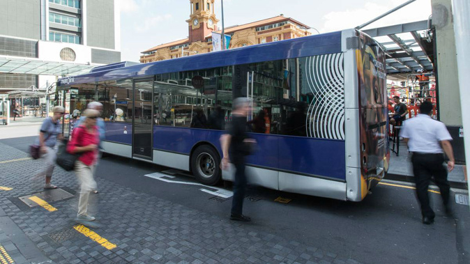In 2017 Auckland Transport issued $7,318,200 million in fines for infringements in bus lanes and transit lanes. (Photo / NZ Herald)