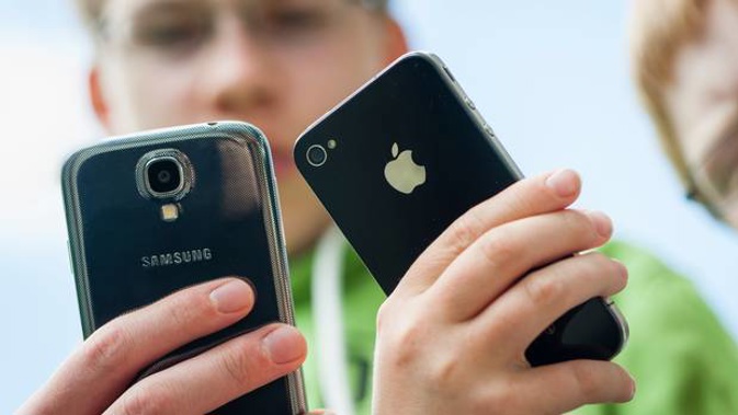 Samsung was found to have illegally copied some parts of the iPhone's features. (Photo / Getty Images)