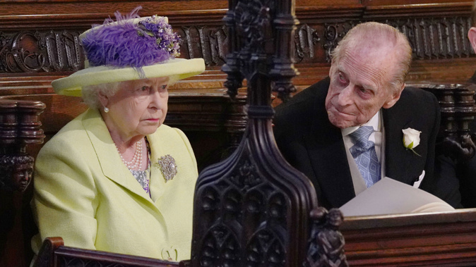 Prince Philip cracked a rib several days before the royal wedding. (Photo / Getty)