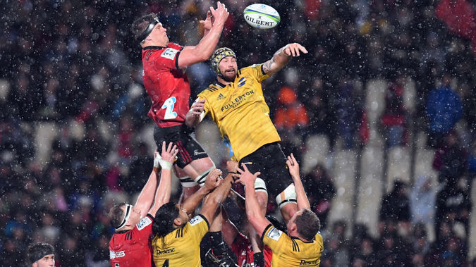 The Hurricanes winning streak has ended thanks to the Crusaders. (Photo / Photosport)