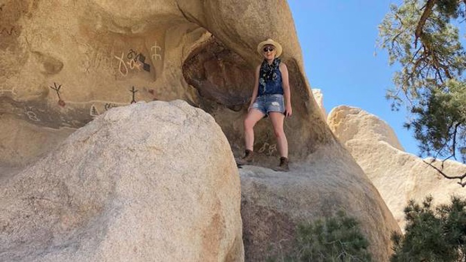 Claire Nelson lay in agony for about 72 hours in a US desert with a shattered pelvis. (Photo / Supplied)