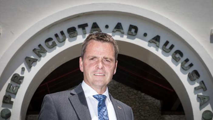 Tim O'Connor is the headmaster of Auckland Grammar, one of the country's biggest schools. (Photo / NZ Herald)
