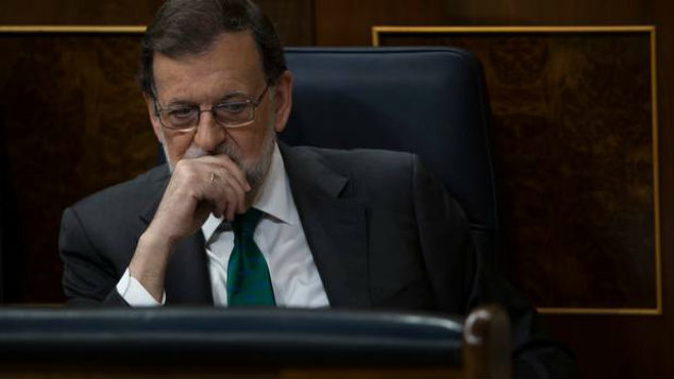 Prime Minister Mariano Rajoy lost a no-confidence vote and was ousted from office. (Photo / AP)