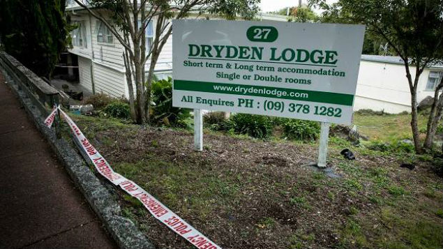 Dryden Lodge in Grey Lynn, Auckland, where three people have died this year. (Photo: NZ Herald)