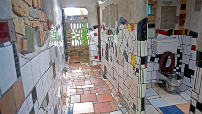Known for his iconic KawaKawa public toilets, Hundertwasser's final building was was to create an art centre in Whangarei (Photo / NZ Herald)
