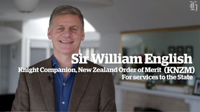 Sir William English hopes people will stick to calling him Bill. (Photo / NZ Herald)