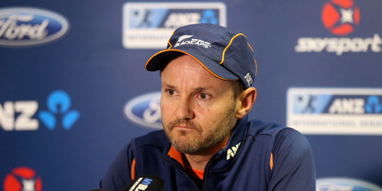 Mike Hesson is stepping down from the job of Black Caps coach, which he has had since 2012. (Photo: Photosport)