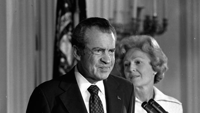 Pulitzer Prize-winning journalist Seymour Hersh recounts in his new memoir a rumor he heard about Richard Nixon beating his wife, Pat. (Photo / AP)
