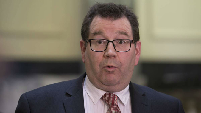 Grant Robertson spoke a $600-a-head Labour fundraiser. (Photo / NZME)