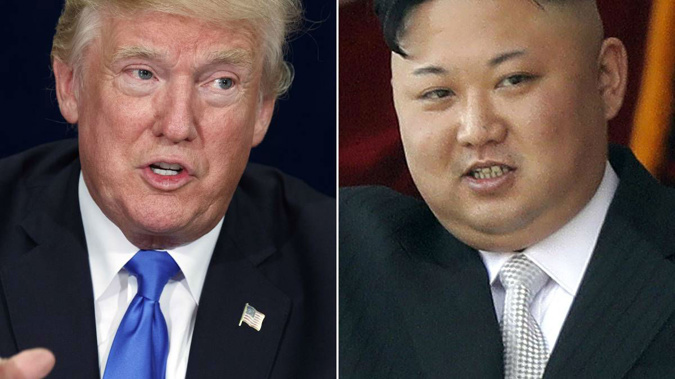Donald Trump and Kim Jong Un will be meeting this week in Singapore. (Photo / NZ Herald)