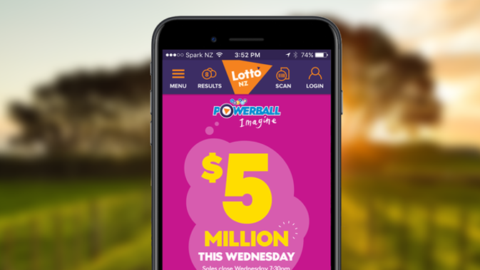 Push notifications suggesting the phone's camera have been activated have alarmed an app developer. (Photo/Lotto NZ)