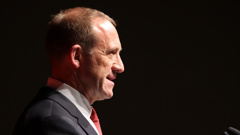 Andrew Little says he doesn't believe that New Zealand First will vote to oppose the three strikes legislation in its caucus today. (Photo / New Zealand Herald)
