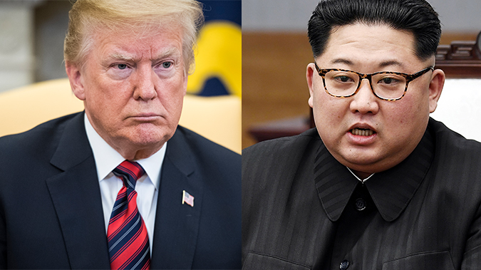 Donald Trump and Kim Jong-Un. (Photo / File)