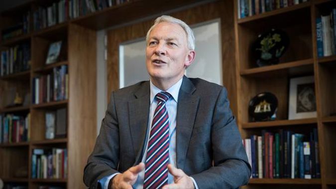 Yesterday, Goff played down any possible vote of no confidence in him, saying he had just received unanimous support in glowing terms for his 10-year budget. (Photo / Greg Bowker)