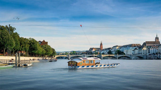 Basel and the Rhine. (Photo: Mike Yardley)