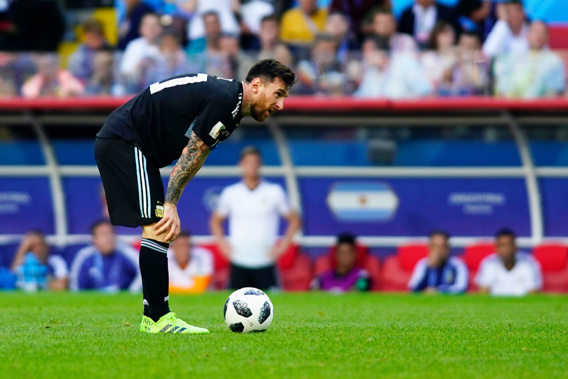 Lionel Messi of Argentina. (Photo / Getty)