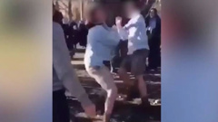 A parent of an Ashburton College student has spoken up of their concerns about fighting at the school. Video supplied.