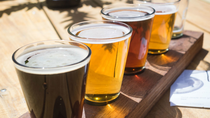 Beer is the drink of choice amongst many when out having a meal. (Photo: Getty Images)